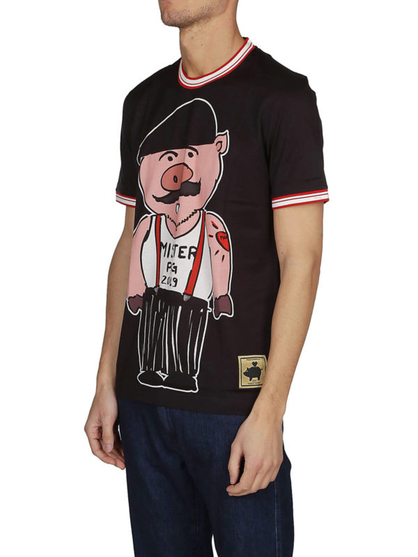 The Best Shops DOLCE & GABBANA: T-shirts - T-Shirt - Schwarz